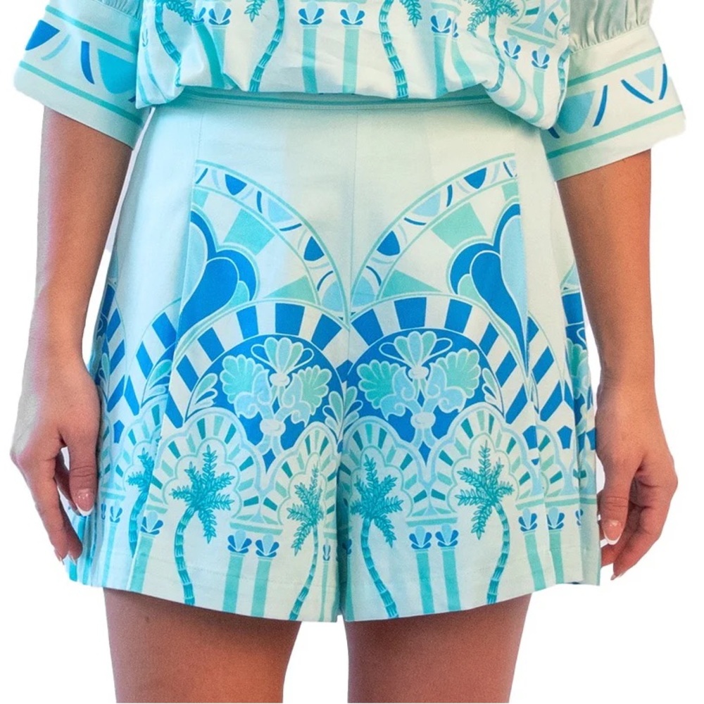NWT Emily McCarthy Tailored Shorts in Cordova